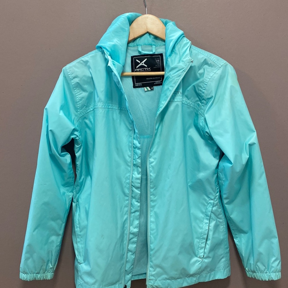 Man rain jacket